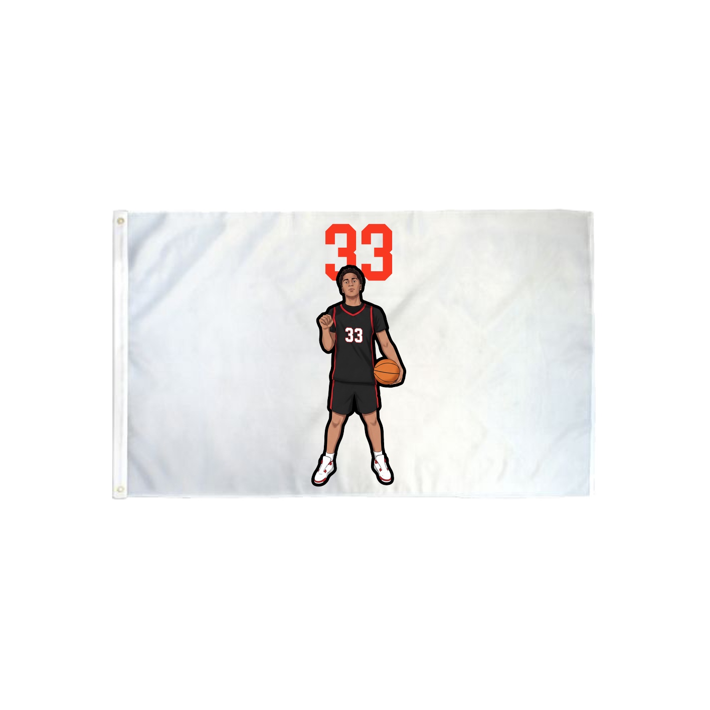3x5 Flag — Number Top in Classic