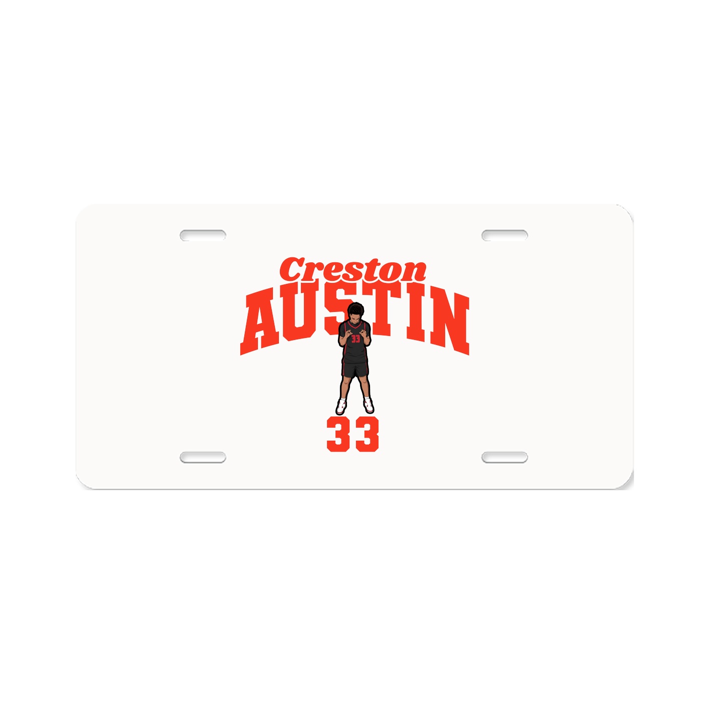 License Plate — Signature Arch in Classic