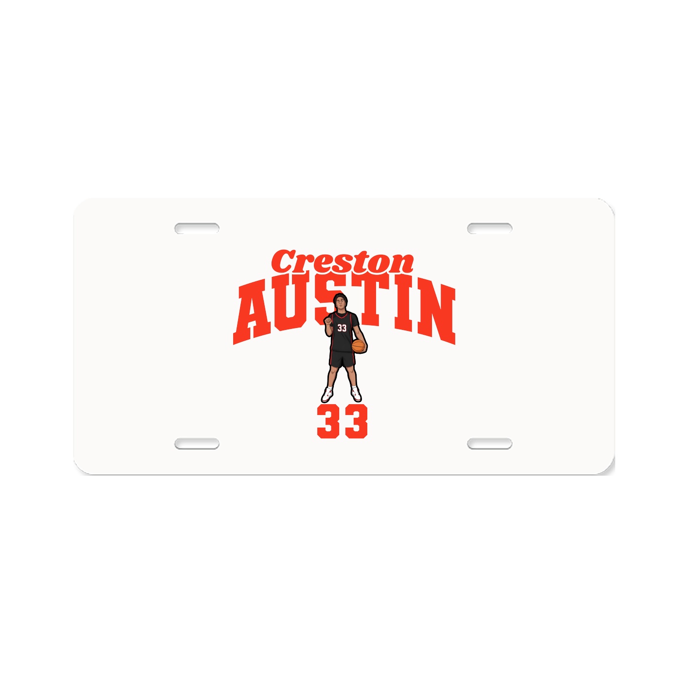 License Plate — Signature Arch in Classic