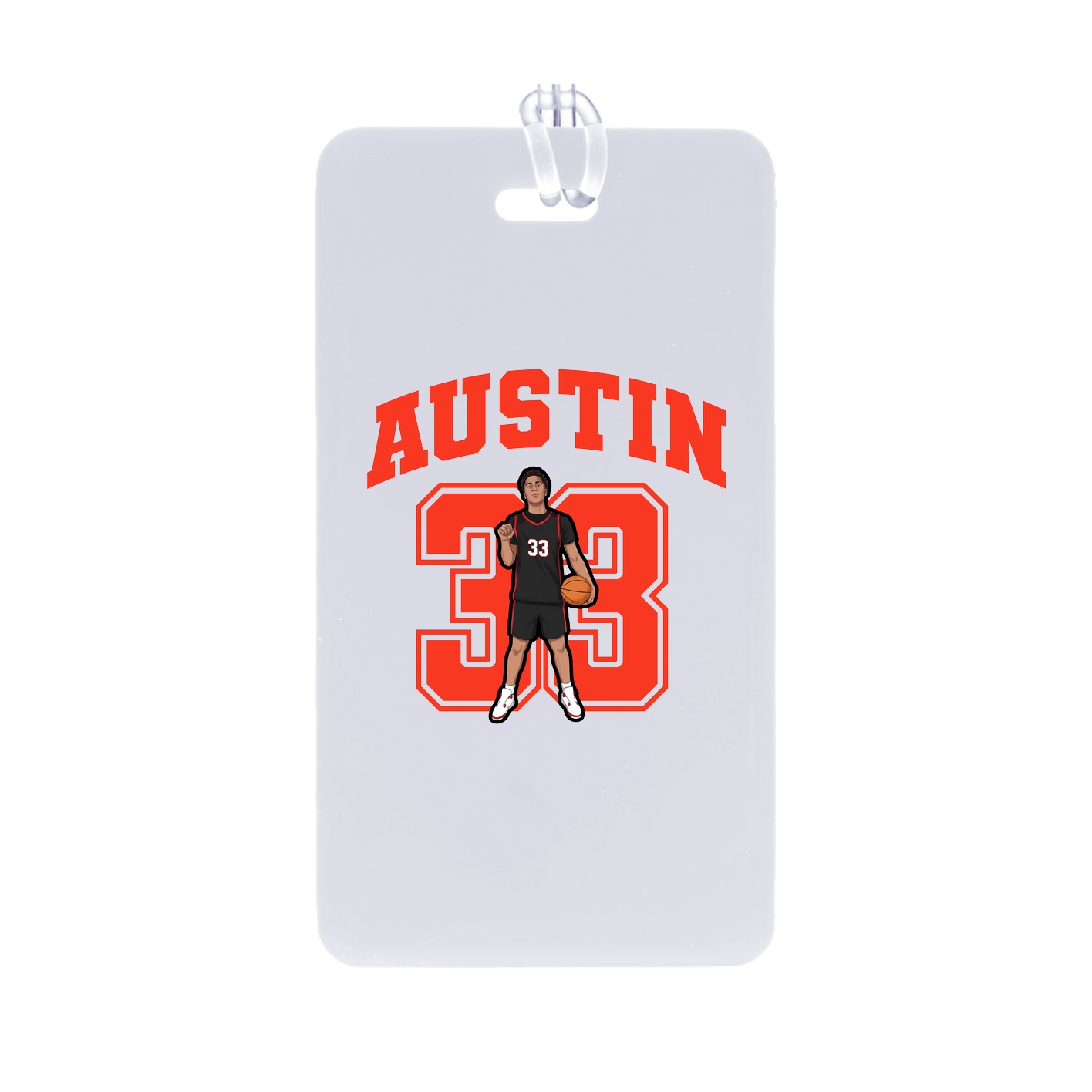 Bag Tag — Number in Classic
