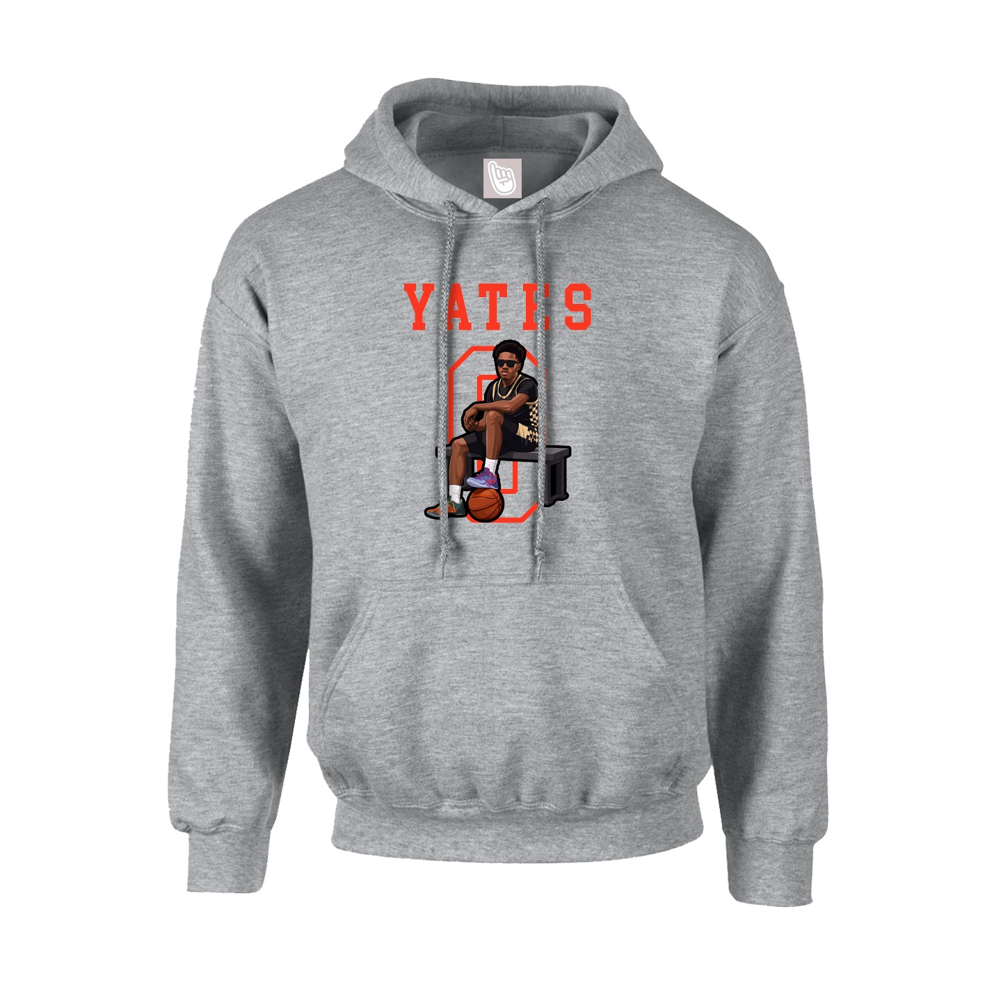 Hoodie — Shirsey in Grey