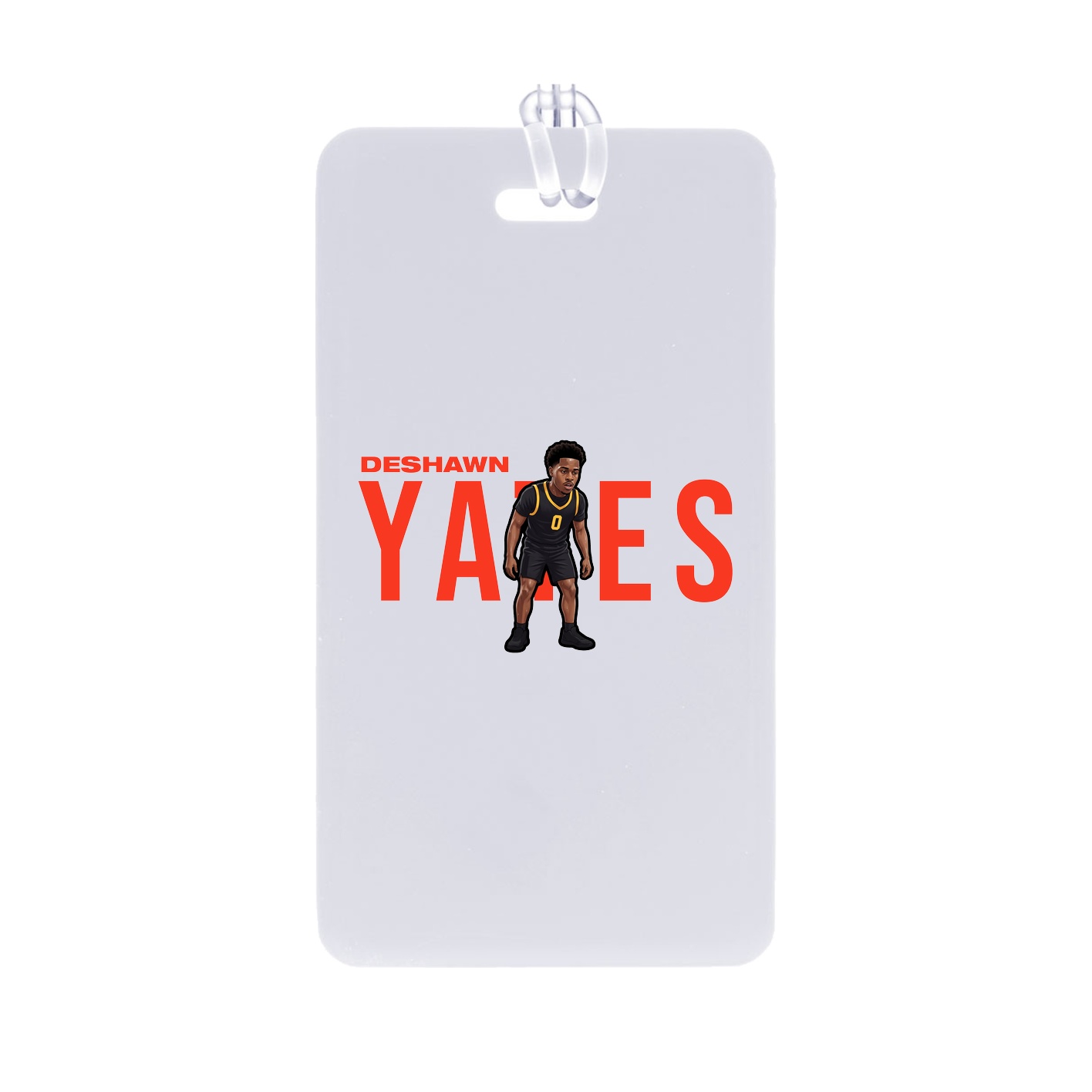 Bag Tag — Player Name in Classic