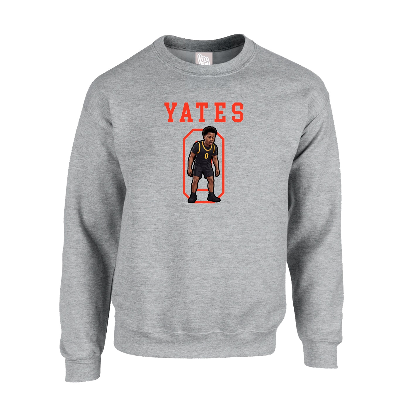 Fleece Crew — Shirsey in Grey