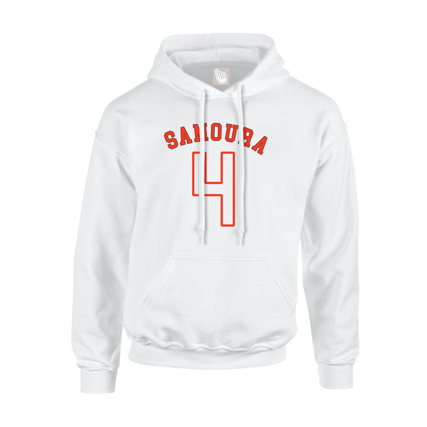 Hoodie — Shirsey Arch in White