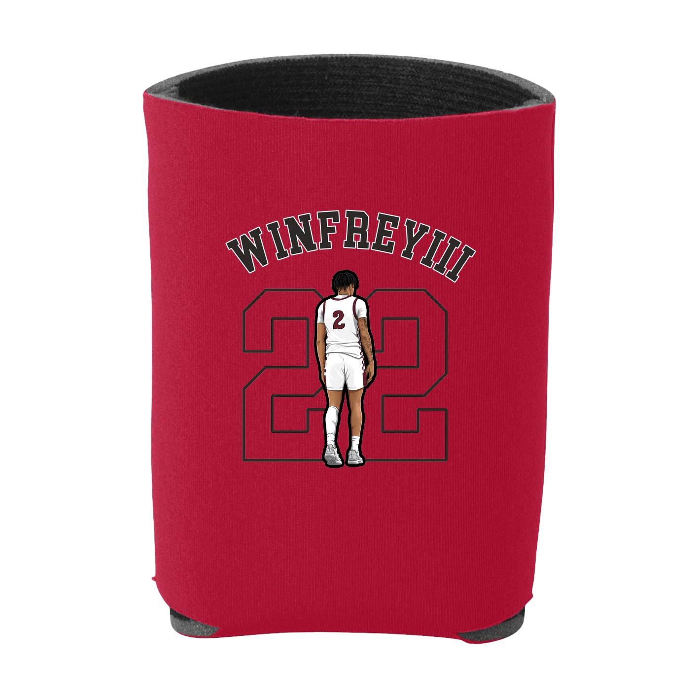 Can Holder — Shirsey Arch in Red