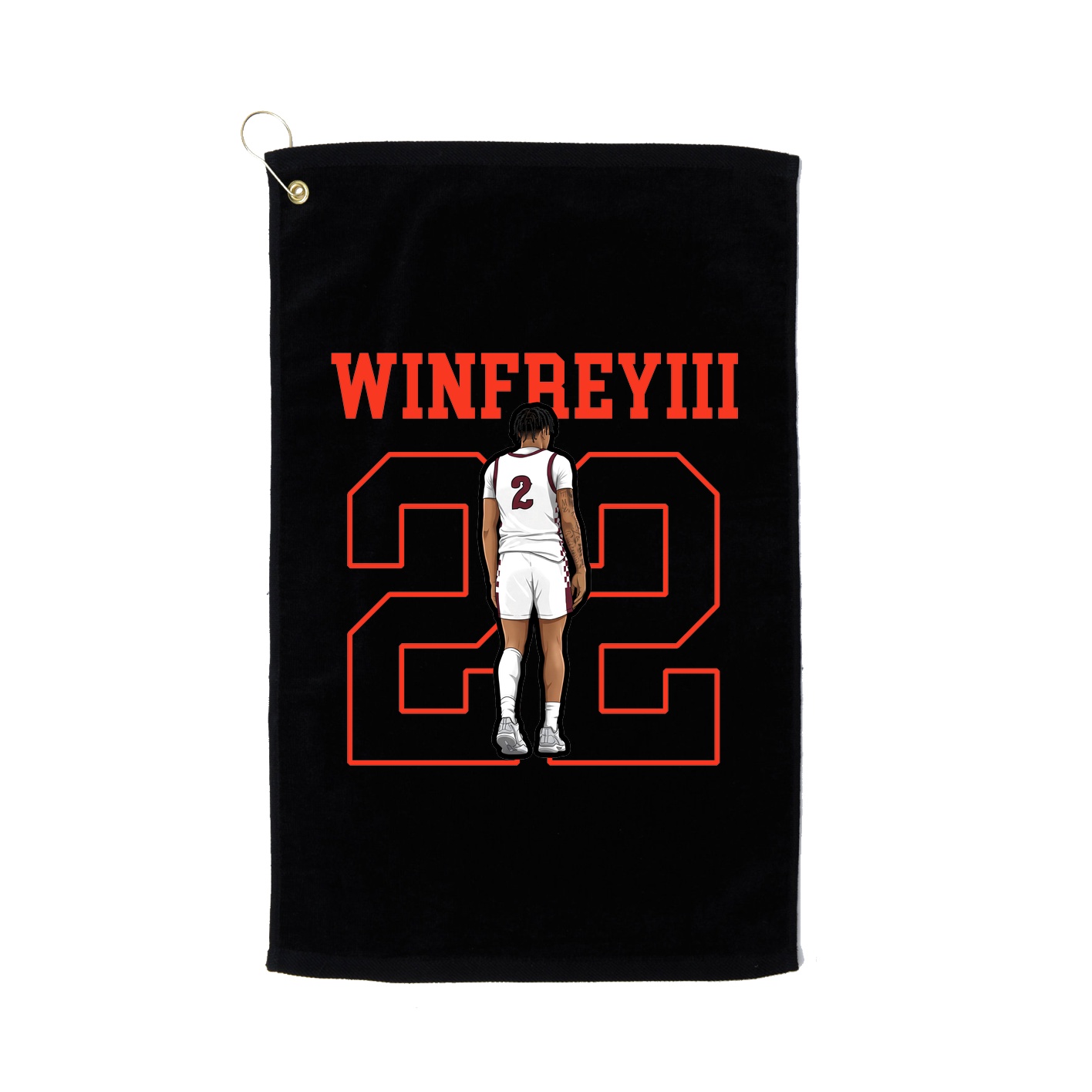 Golf Towel — Shirsey in Black