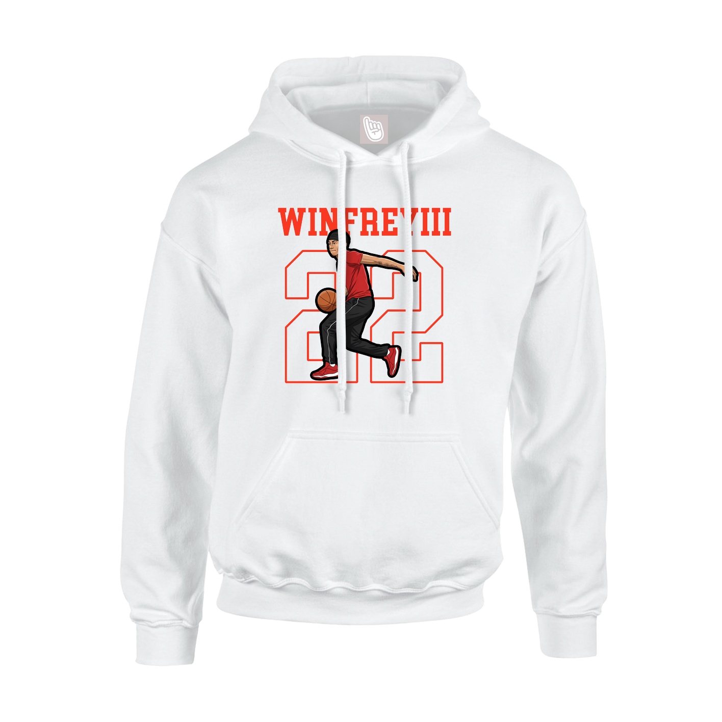 Youth Hoodie — Shirsey in White