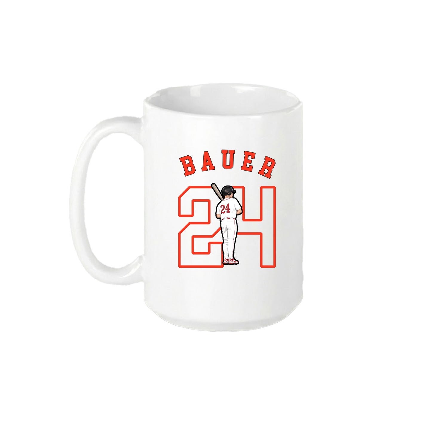 15oz Coffee Mug — Shirsey Arch in White