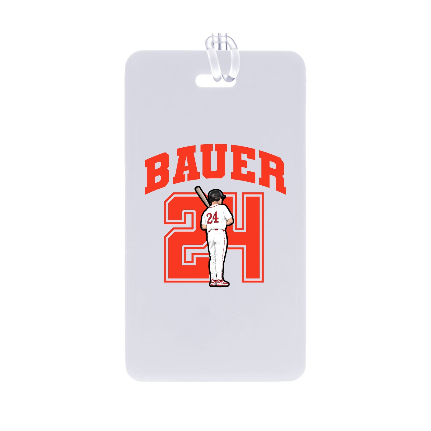 Bag Tag — Number in Classic