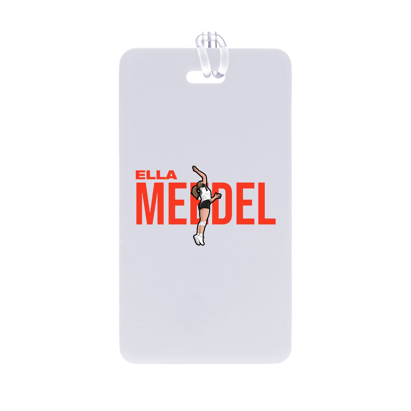 Bag Tag — Player Name in Classic