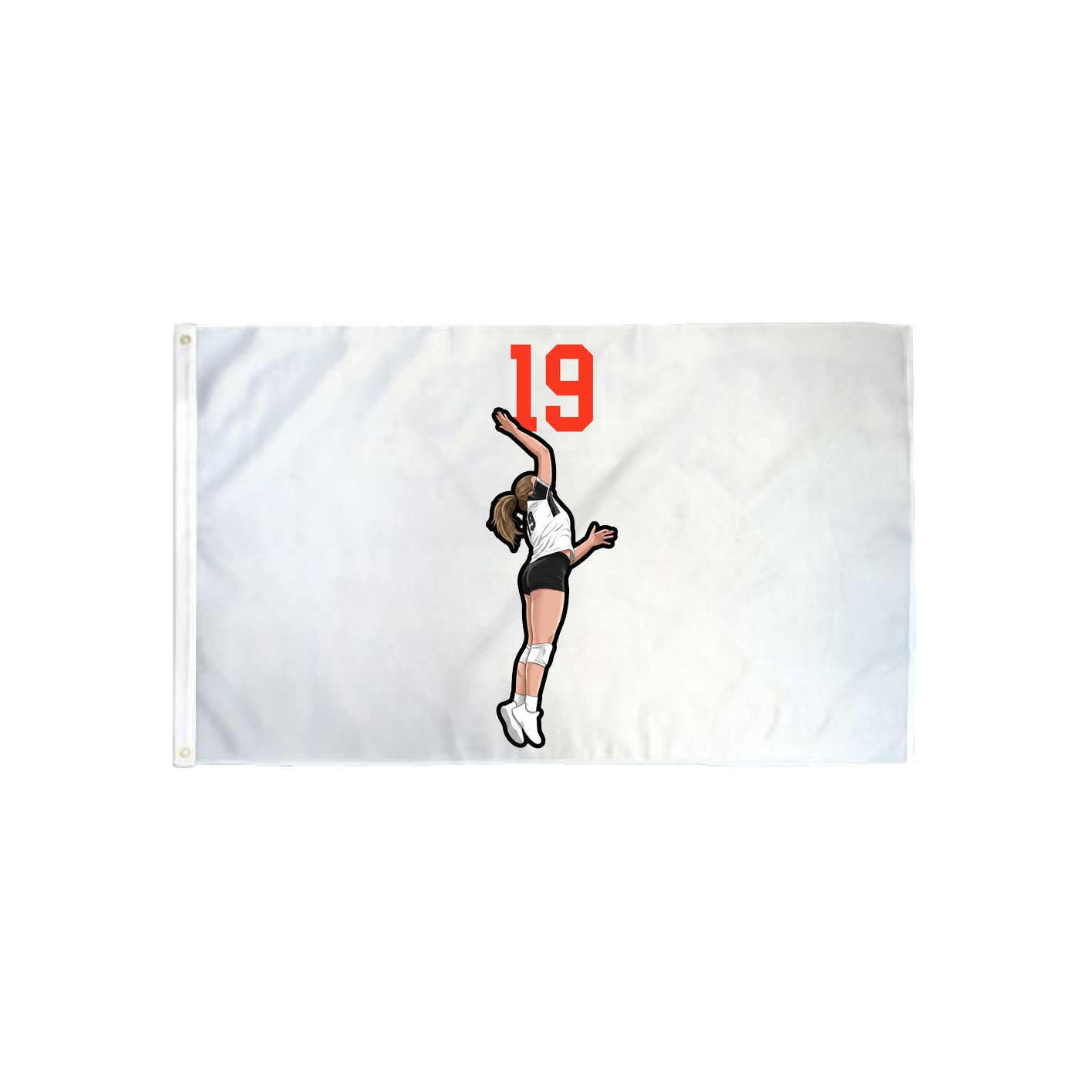 3x5 Flag — Number Top in Classic