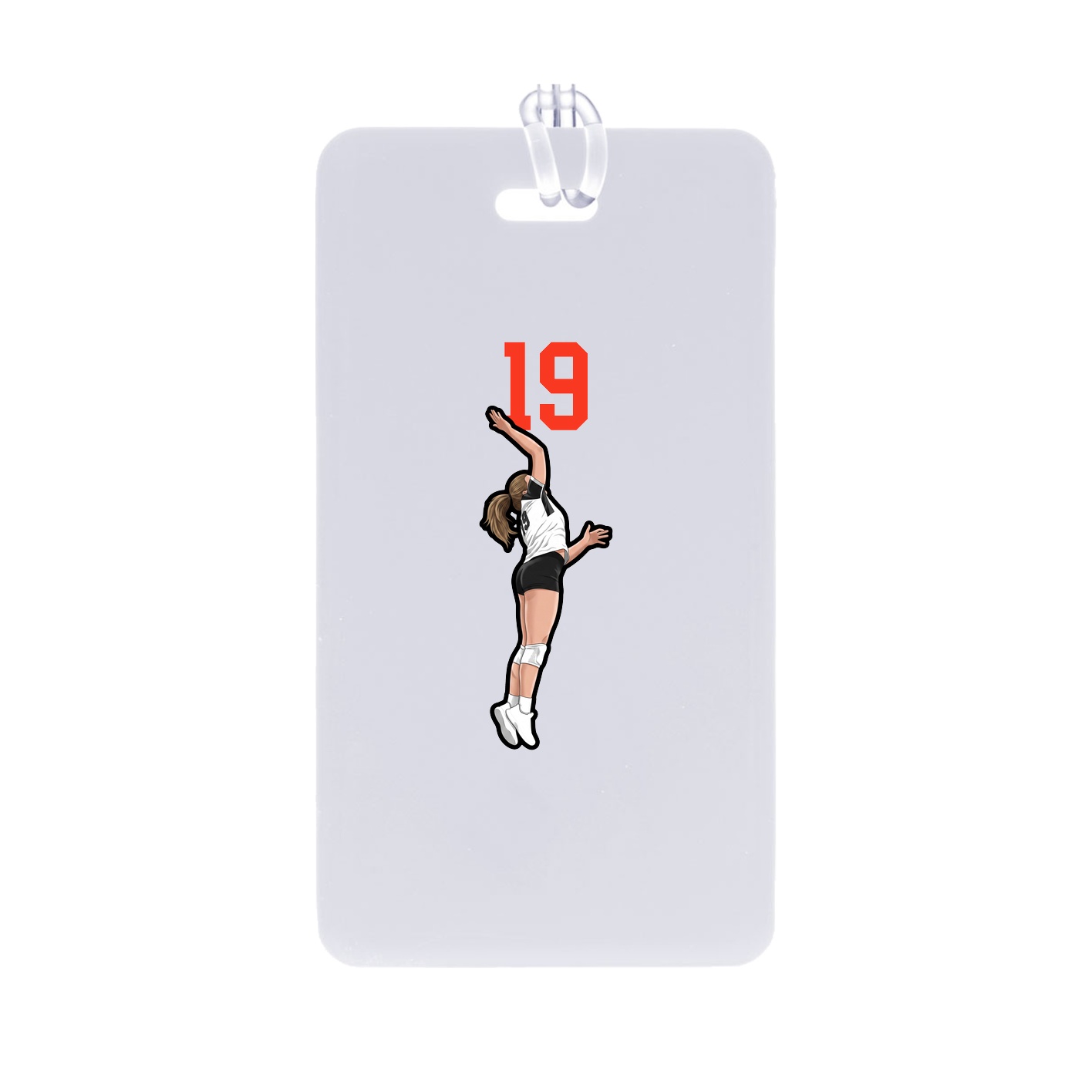 Bag Tag — Number Top in Classic