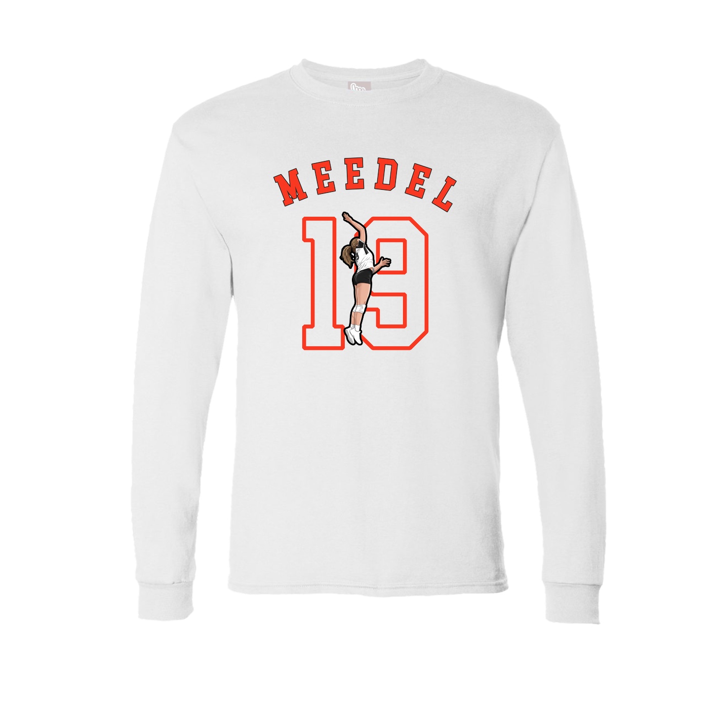 Long Sleeve Tee — Shirsey Arch in White