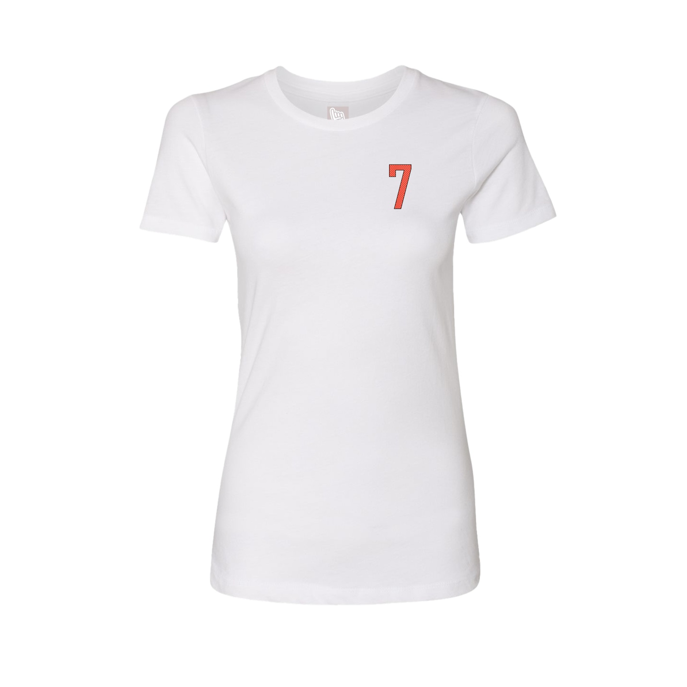 Fitted Women's Tee — Front Shirsy in White