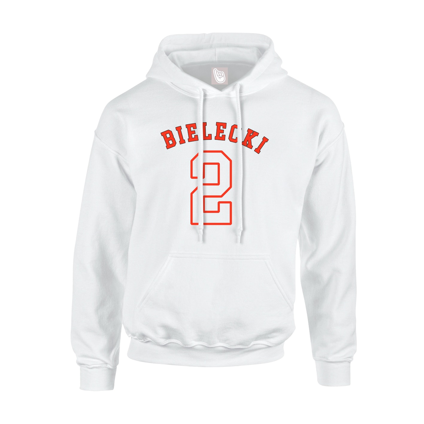 Hoodie — Shirsey Arch in White
