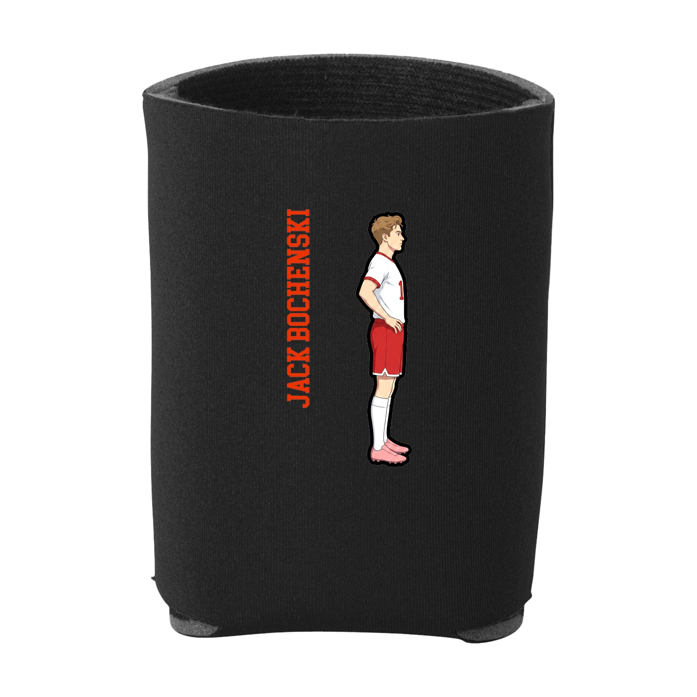 Can Holder — Name Vertical in Black