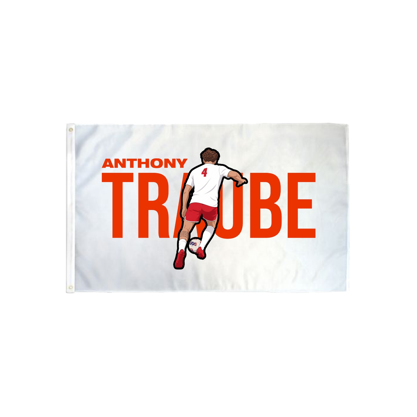 3x5 Flag — Player Name in Classic