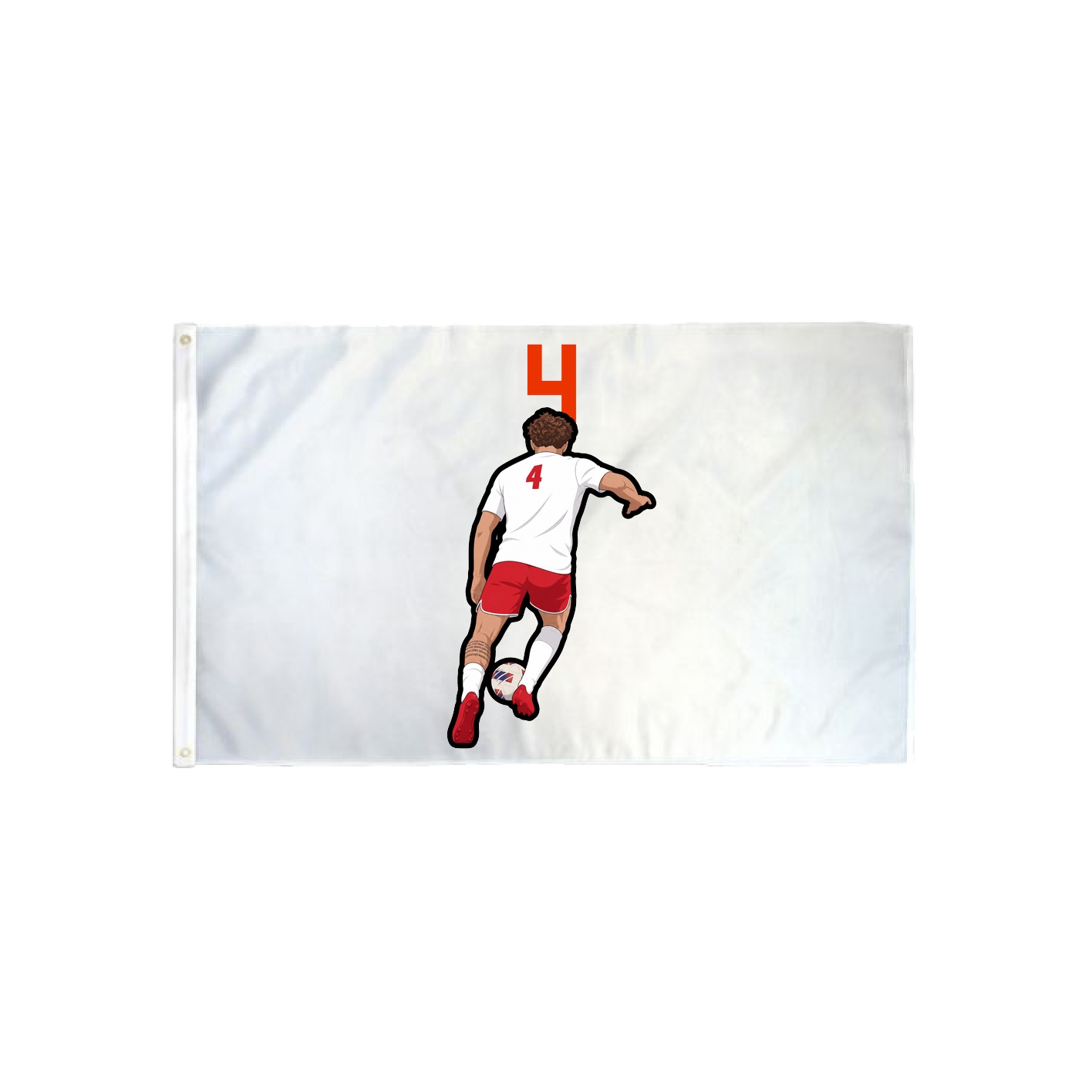 3x5 Flag — Number Top in Classic