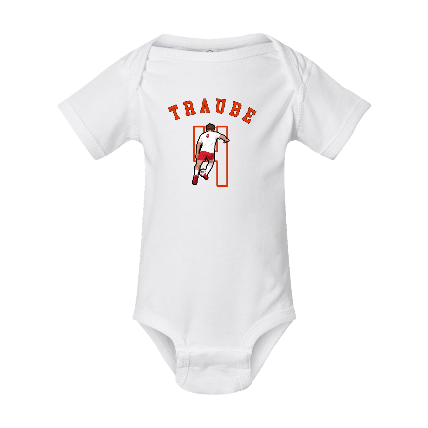 Baby Onesie — Shirsey Arch in White
