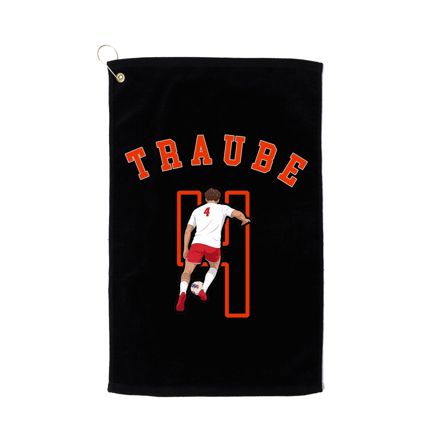 Golf Towel — Shirsey Arch in Black