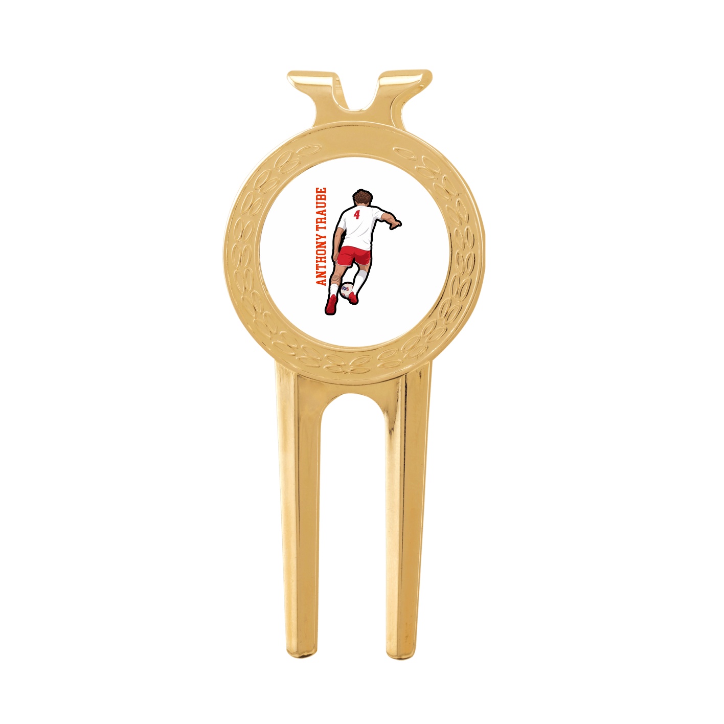 Divot Tool with Ball Marker — Name Vertical in Classic
