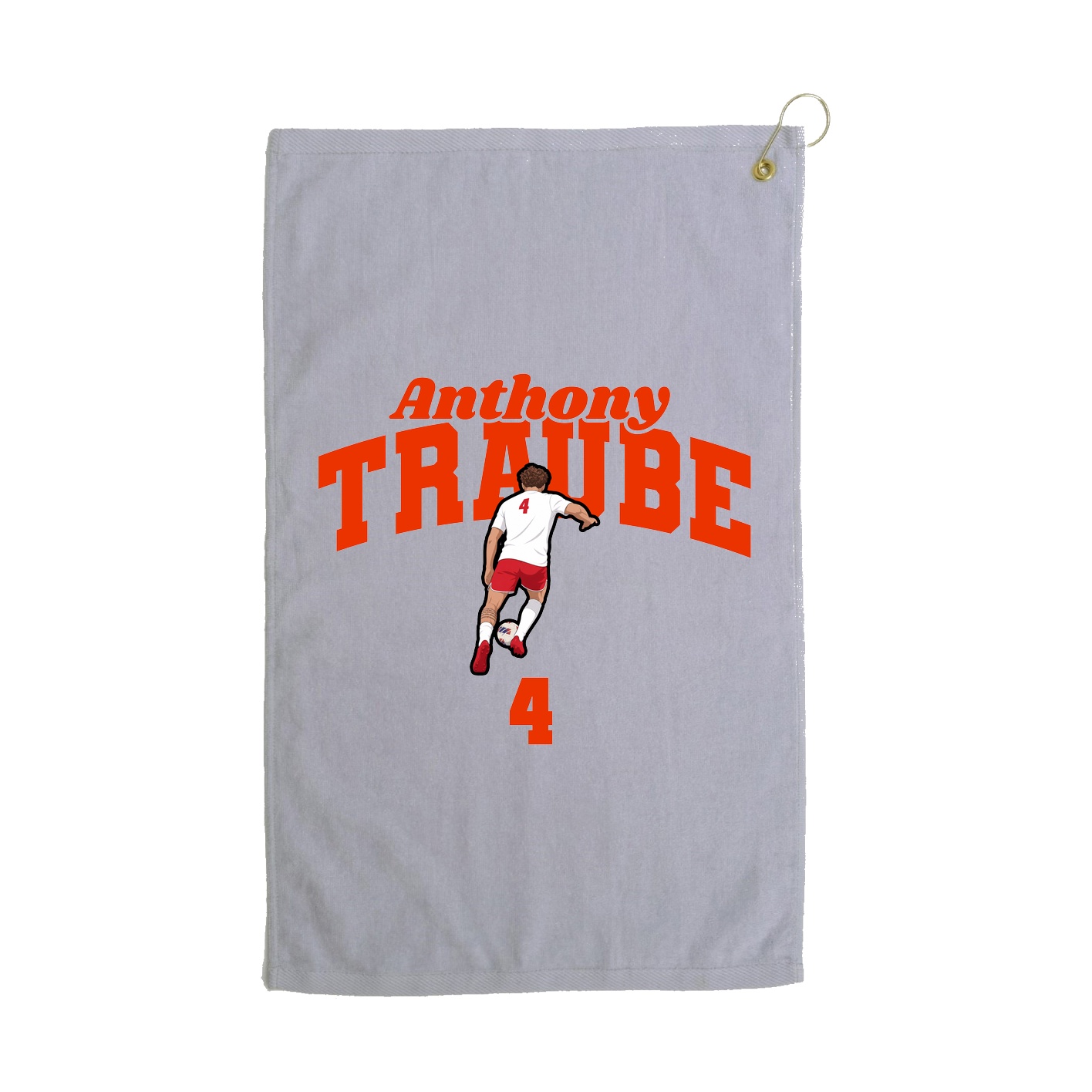 Golf Towel — Signature Arch in Grey