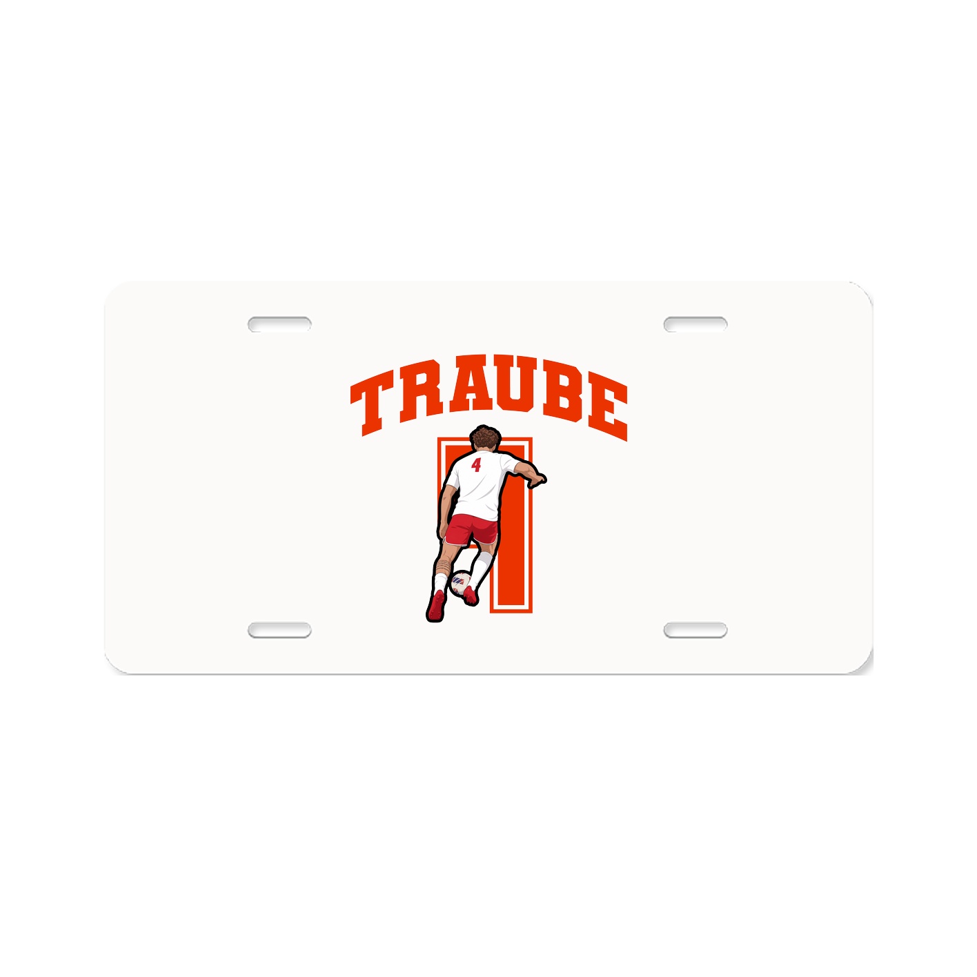 License Plate — Number in Classic