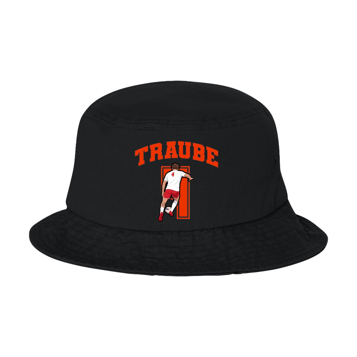Bucket Cap — Number in Black
