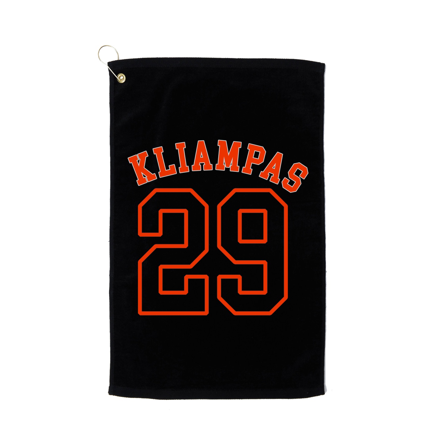 Golf Towel — Shirsey Arch in Black