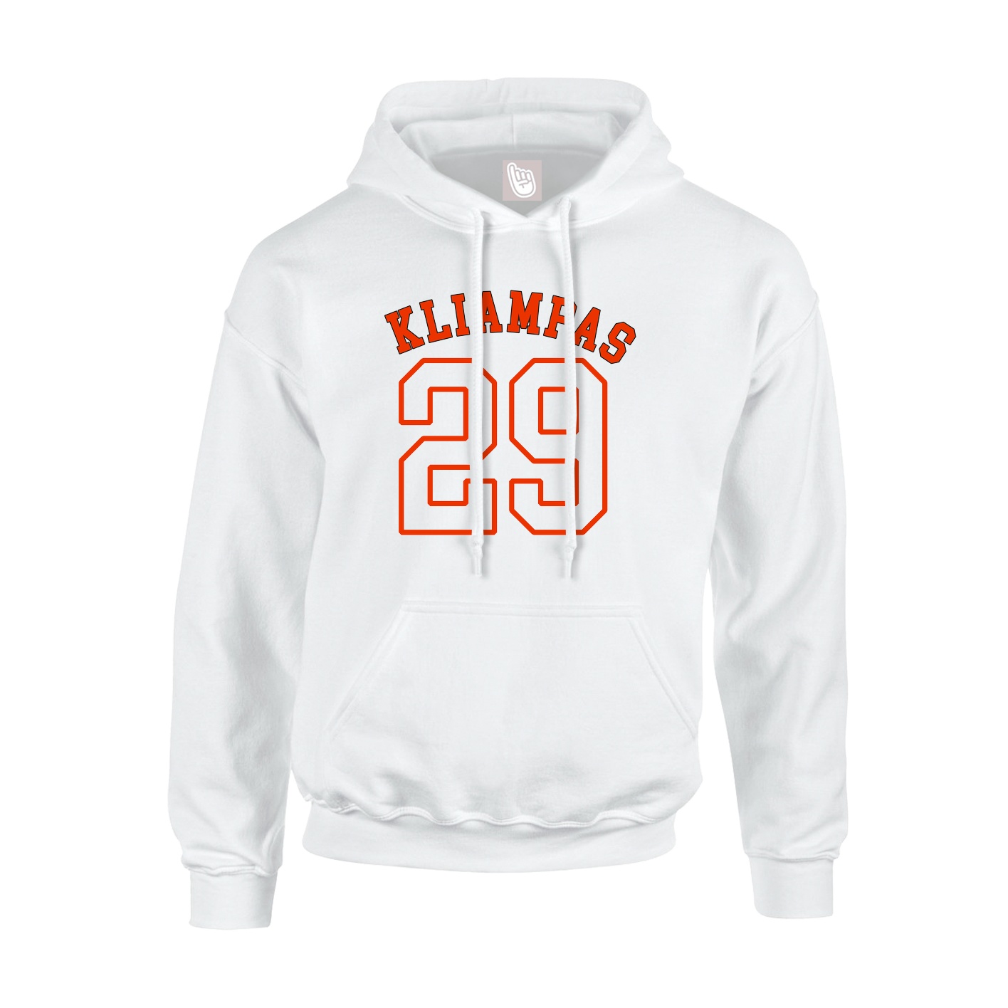 Hoodie — Shirsey Arch in White