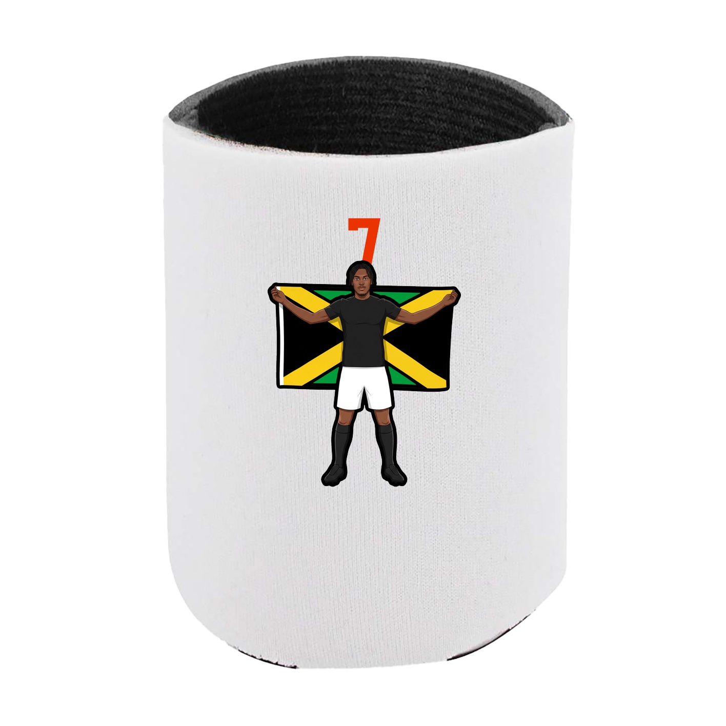 Can Holder — Number Top in White