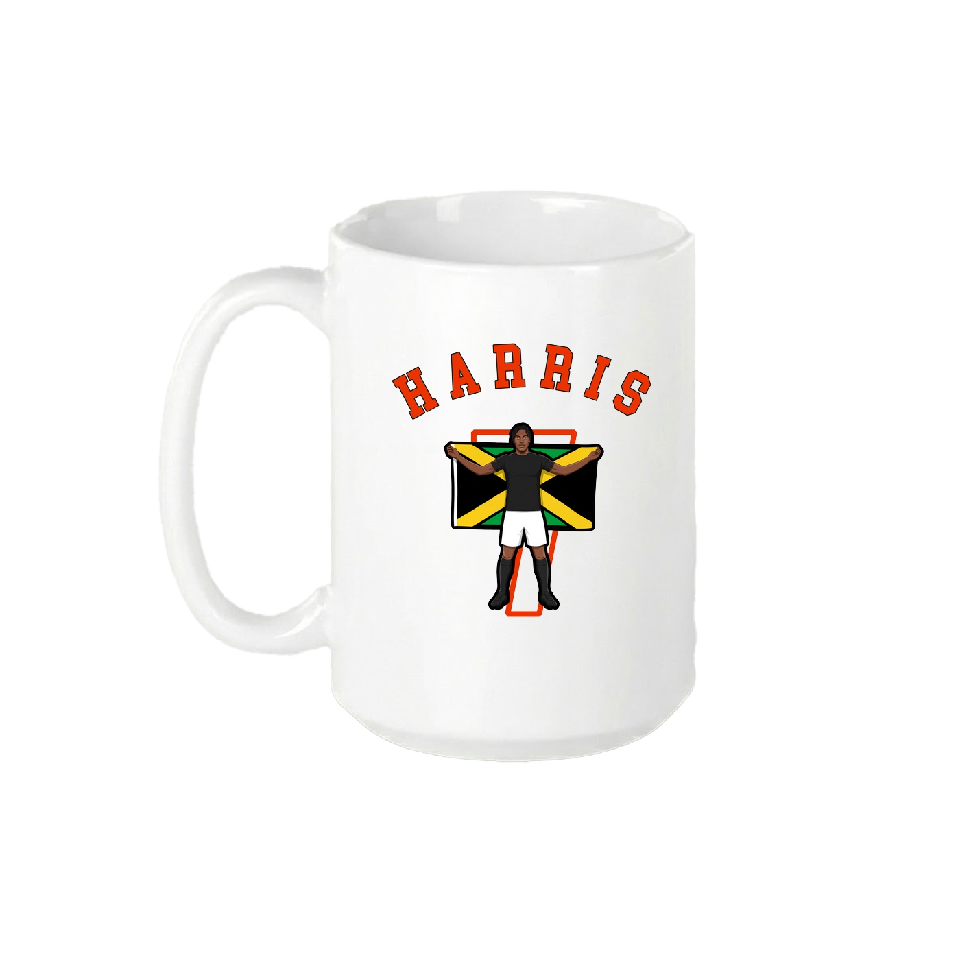 15oz Coffee Mug — Shirsey Arch in White