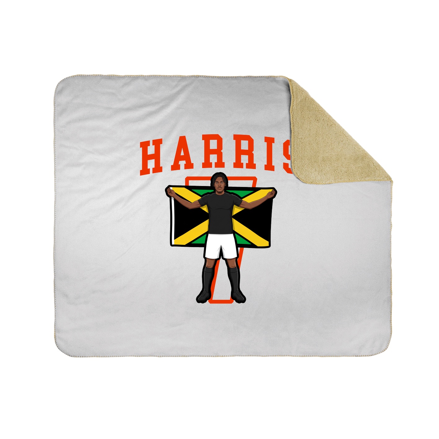 50x60 Sherpa Lined Throw Blanket