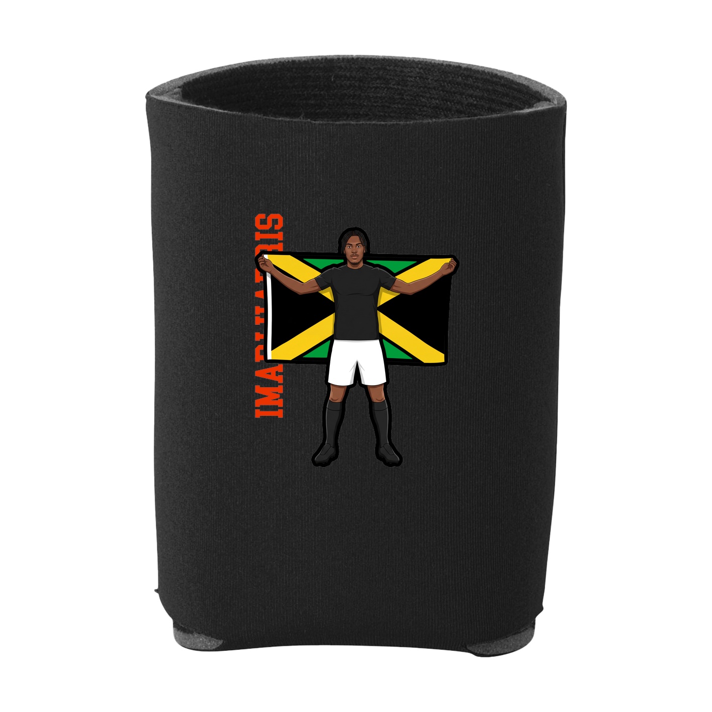 Can Holder — Name Vertical in Black