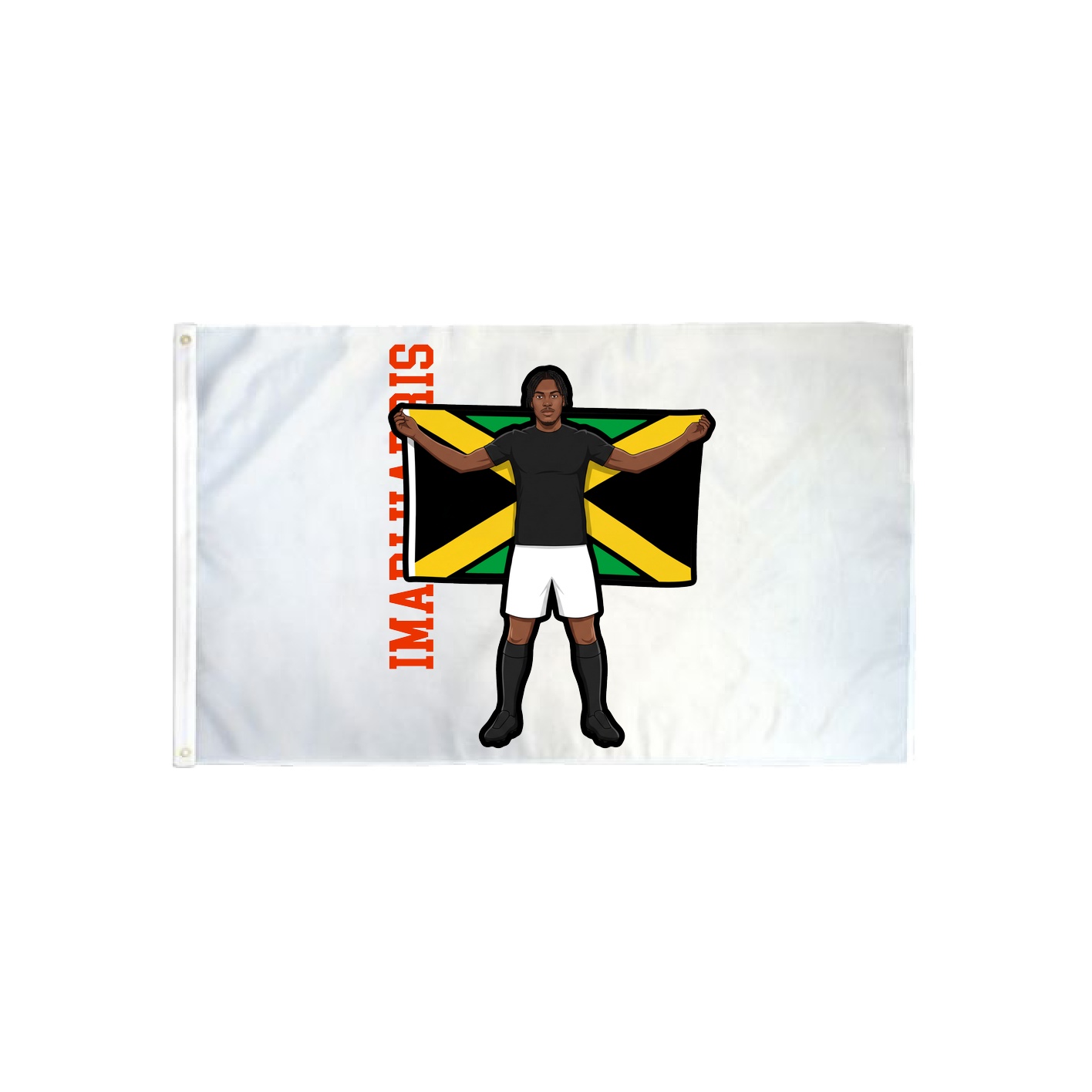 3x5 Flag — Name Vertical in Classic