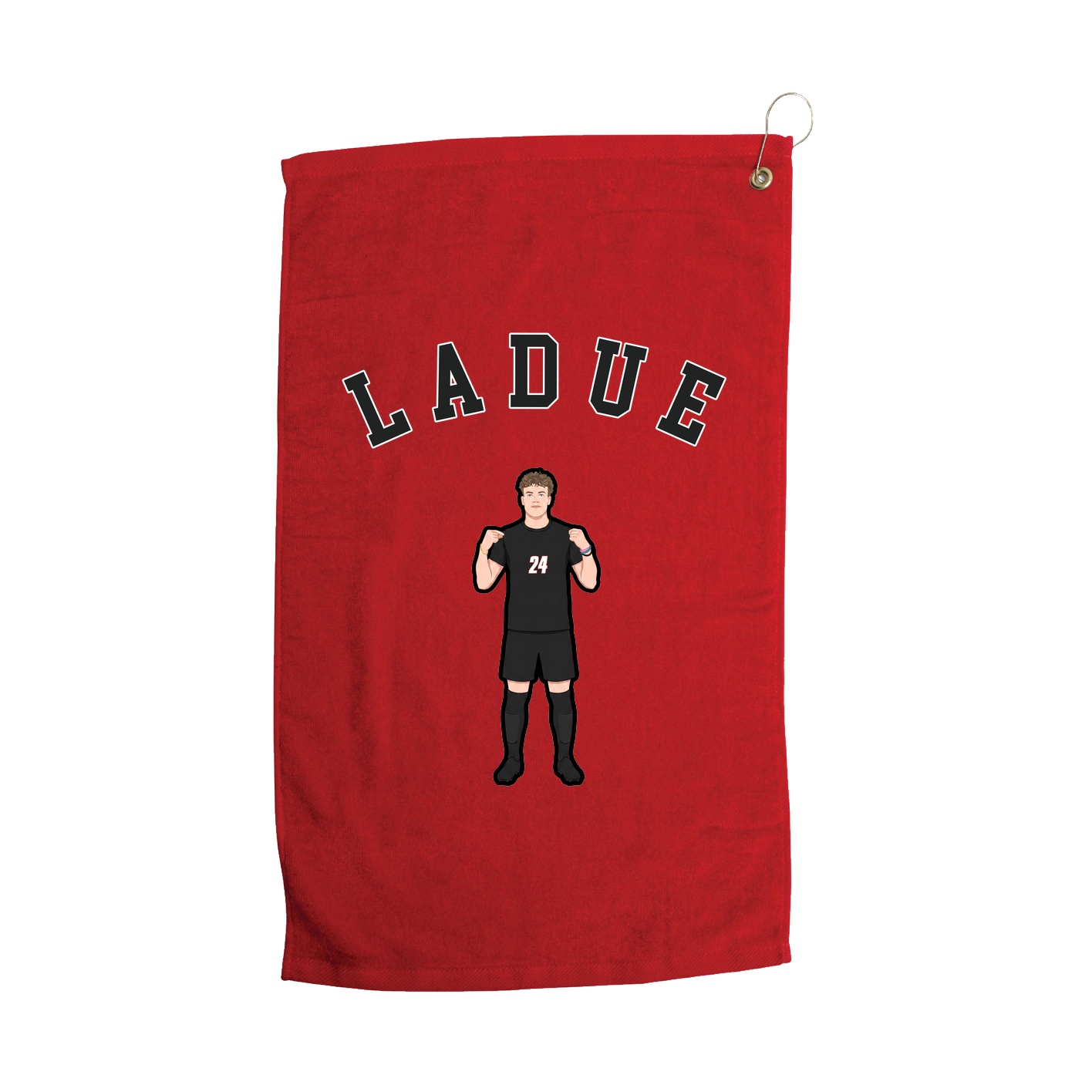 Golf Towel — Shirsey Arch in Red