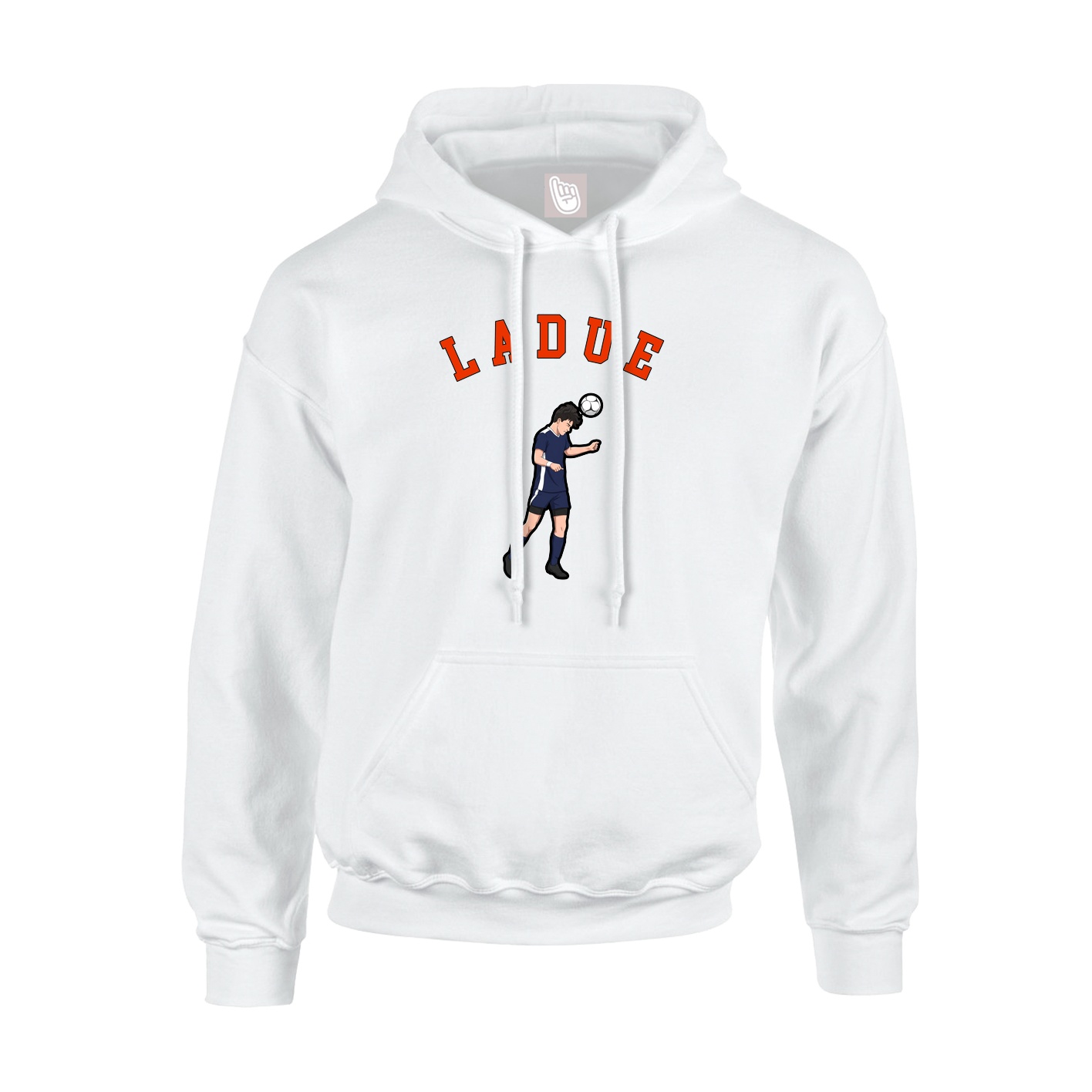 Youth Hoodie — Shirsey Arch in White