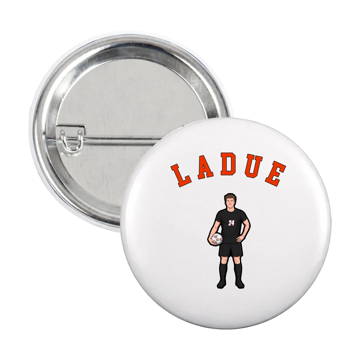 Game Day Button — Shirsey Arch in White