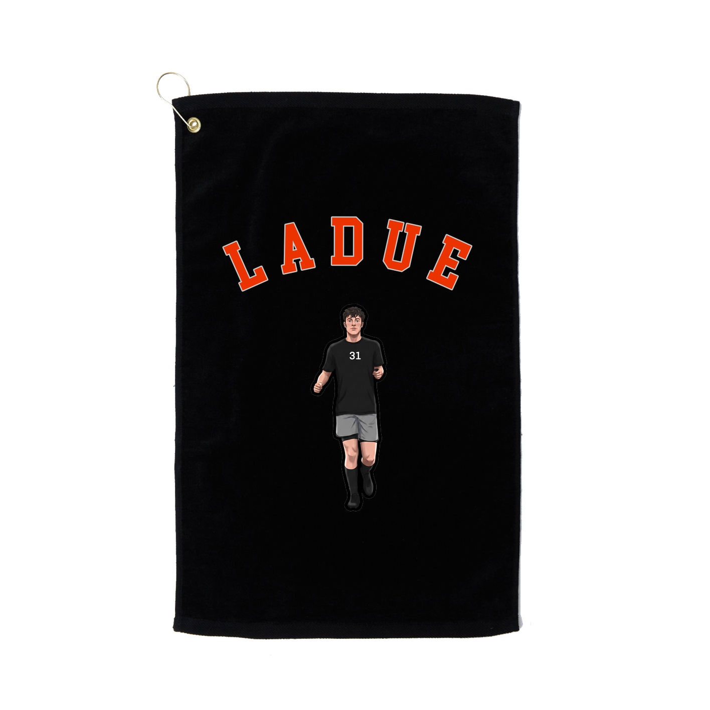 Golf Towel — Shirsey Arch in Black
