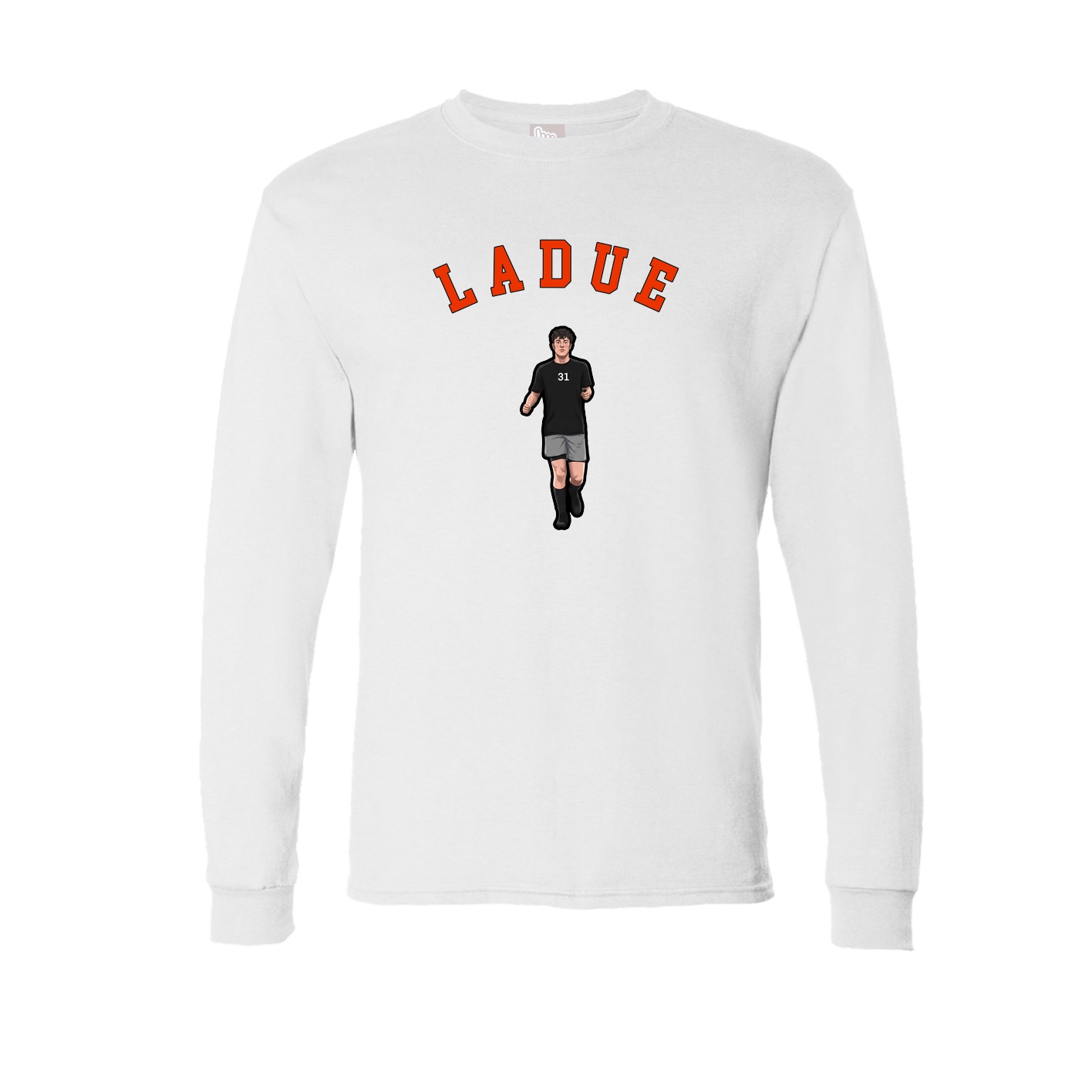 Long Sleeve Tee — Shirsey Arch in White