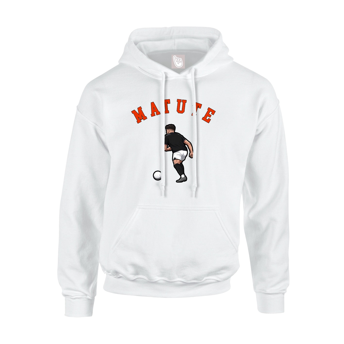 Youth Hoodie — Shirsey Arch in White