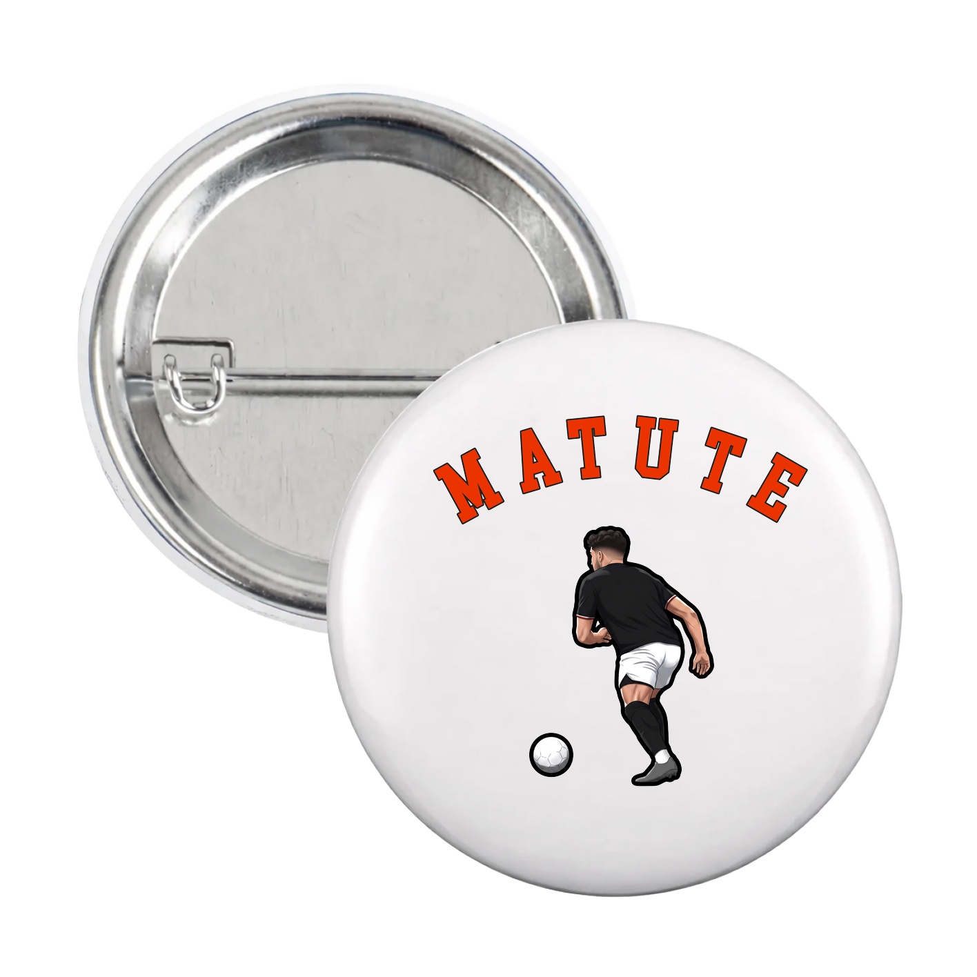 Game Day Button — Shirsey Arch in White