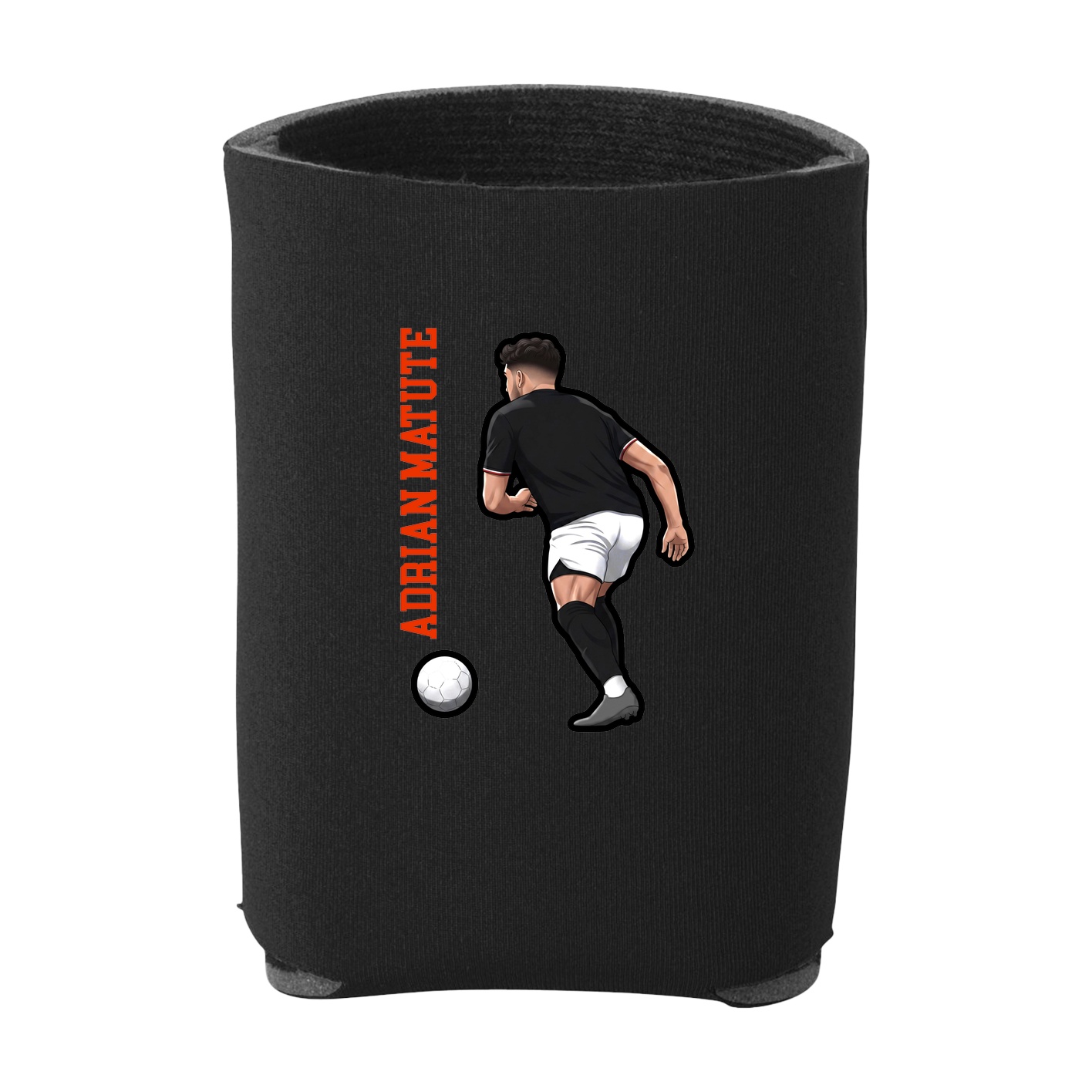 Can Holder — Name Vertical in Black