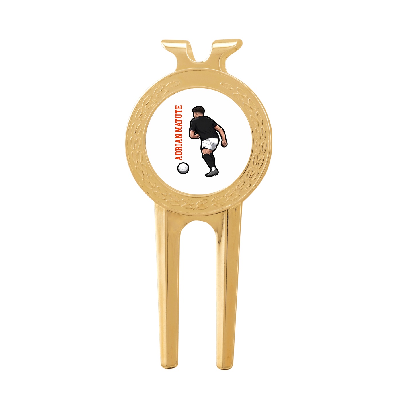 Divot Tool with Ball Marker — Name Vertical in Classic