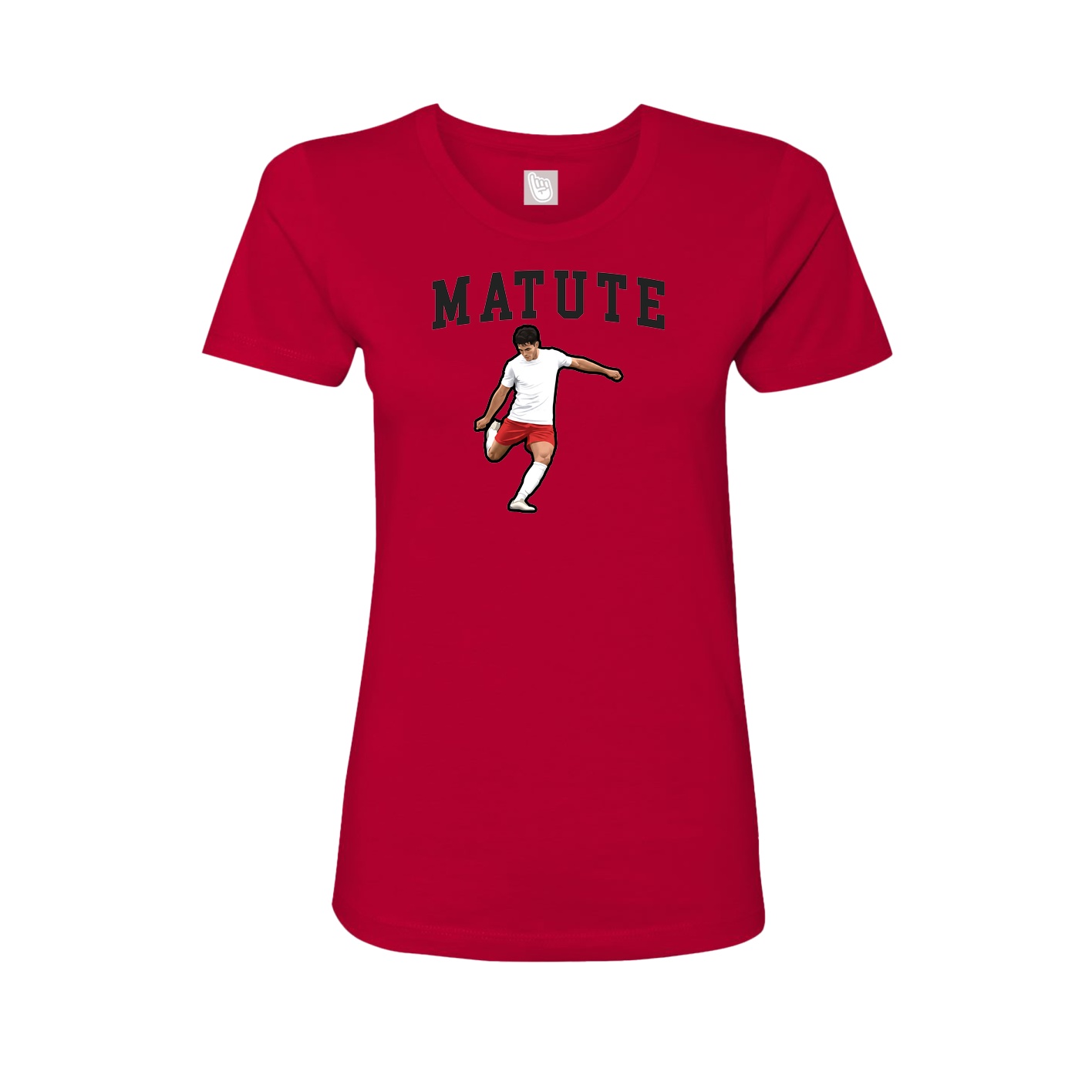 Fitted Women's Tee — Shirsey in Red