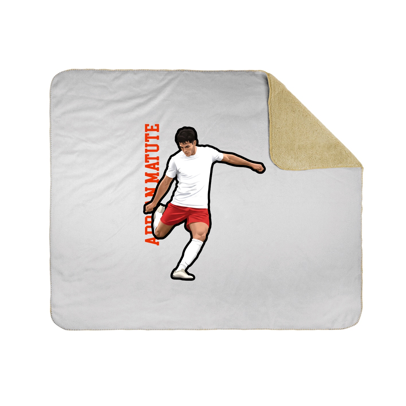 50x60 Sherpa Lined Throw Blanket