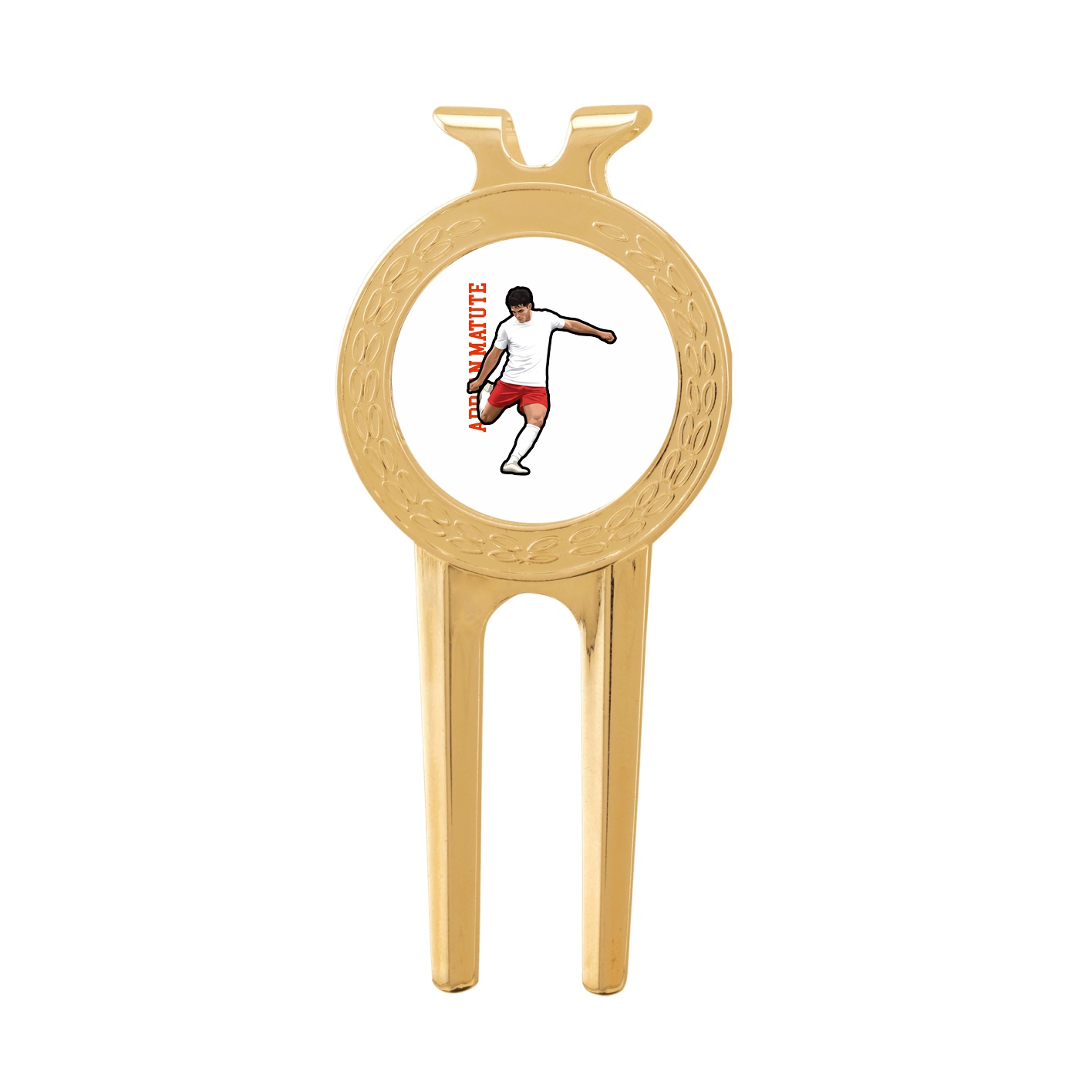 Divot Tool with Ball Marker — Name Vertical in Classic