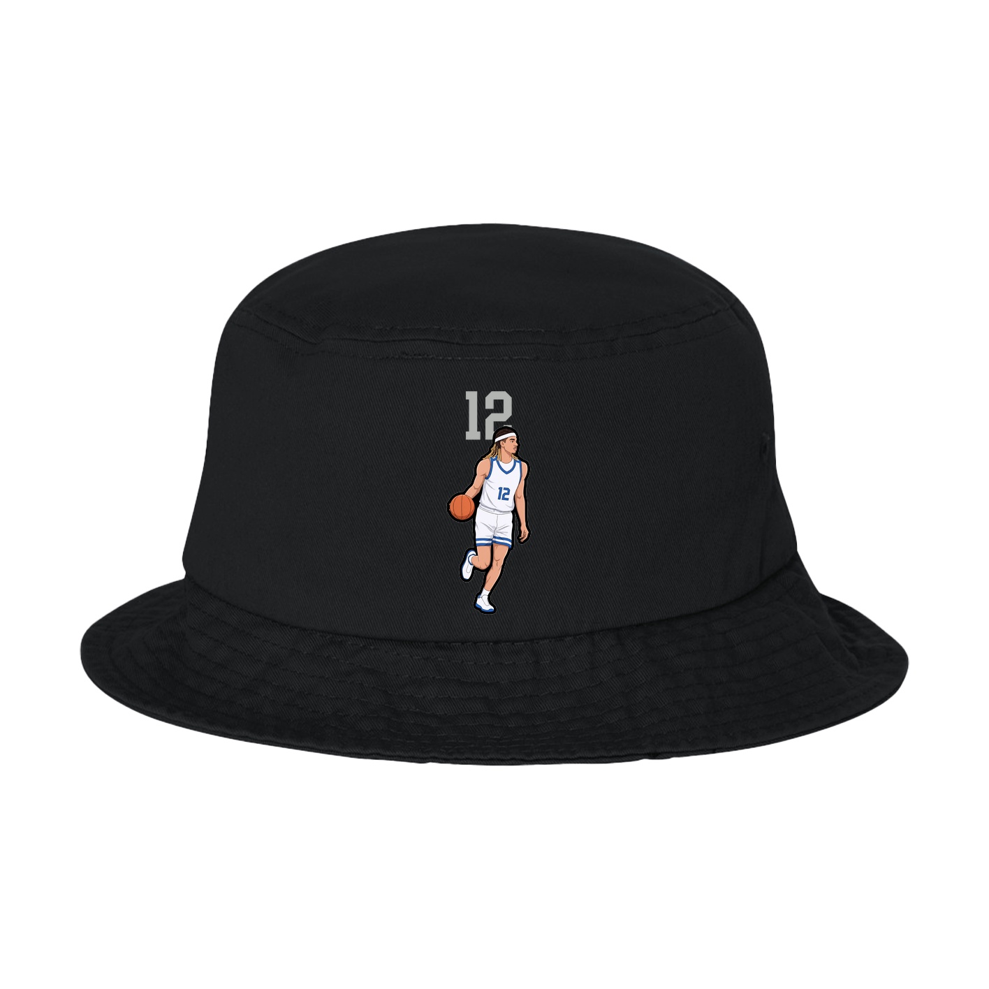 Bucket Cap — Number Top in Black