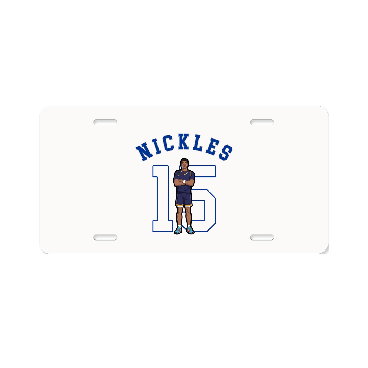 License Plate — Shirsey Arch in Classic