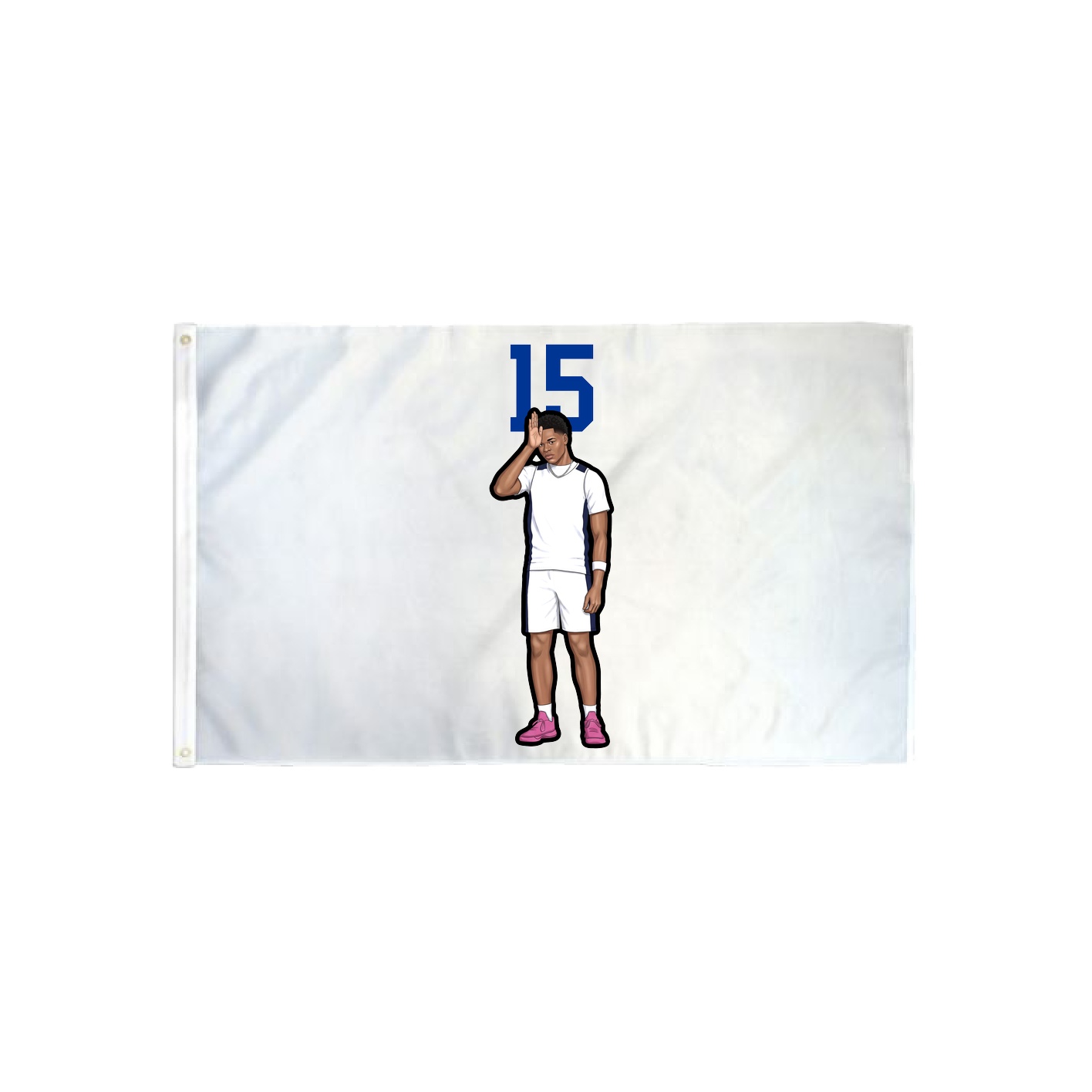 3x5 Flag — Number Top in Classic